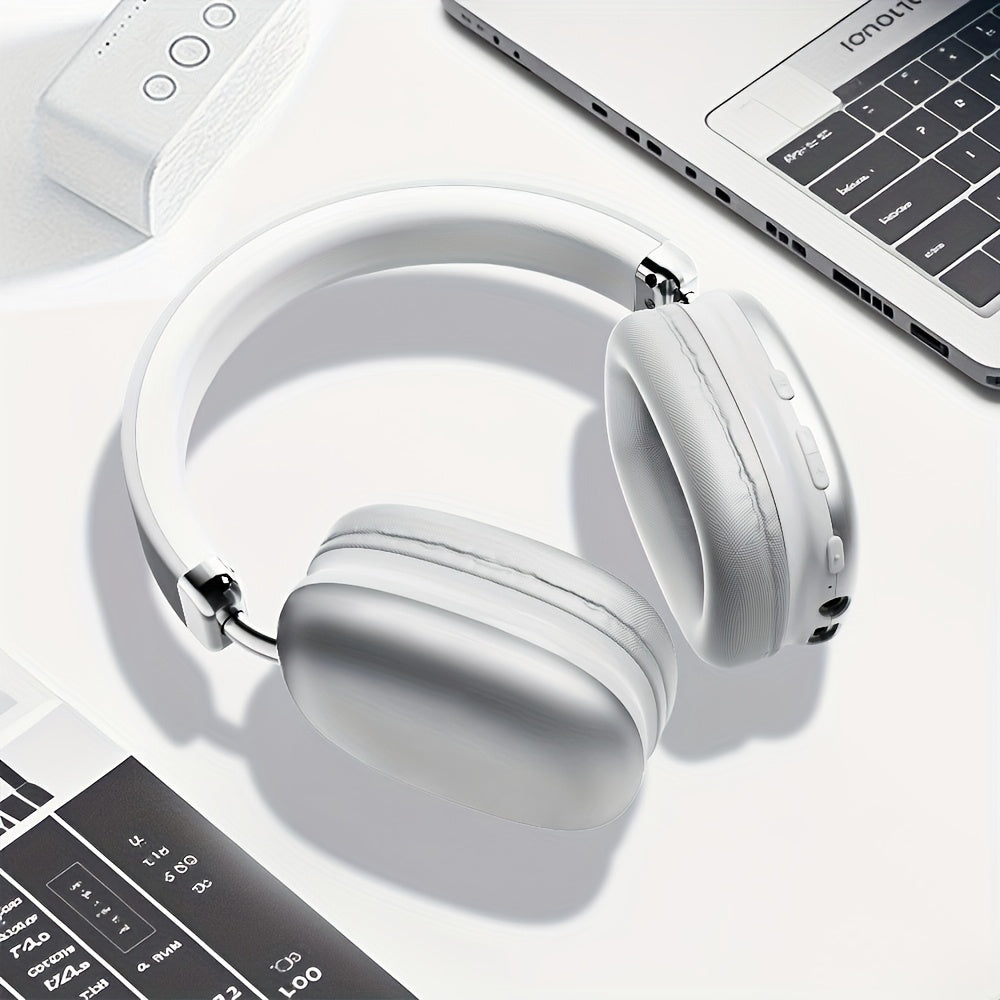 This Bluetooth Headset With A Microphone Offers A 40-hour Playback Time. It Is Retractable, Has High-quality Sound, And Features Soft Memory Ear Cups With Button Control. It Is Suitable For Music Silvery 5 02f7c0f4-097a-4093-a349-8af0299512a7 Vendor 1