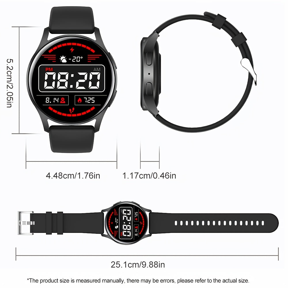 Trendy Smart Watch, Smart Watch For Men And Women, Make,answer Calls, Wireless Smart Watch, Fitness Tracker With Calorie Tracker, Pedometer, Text Notifications, Compatible With IPhone And Android, Per 5 13e2e8cb-1ba2-4799-9d37-5084a8552ca5 Vendor 1