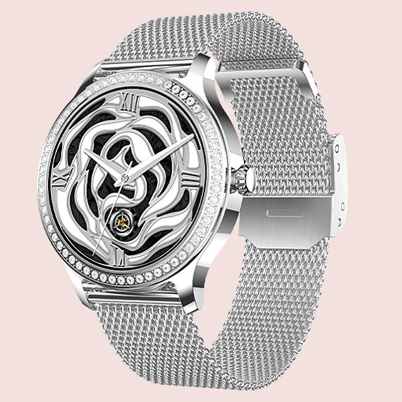 Women's Smart Watch Bluetooth Calling Silver Milan Steel 0 3c08ba25-7842-476a-ba9a-9e5677c516d5 Vendor 1