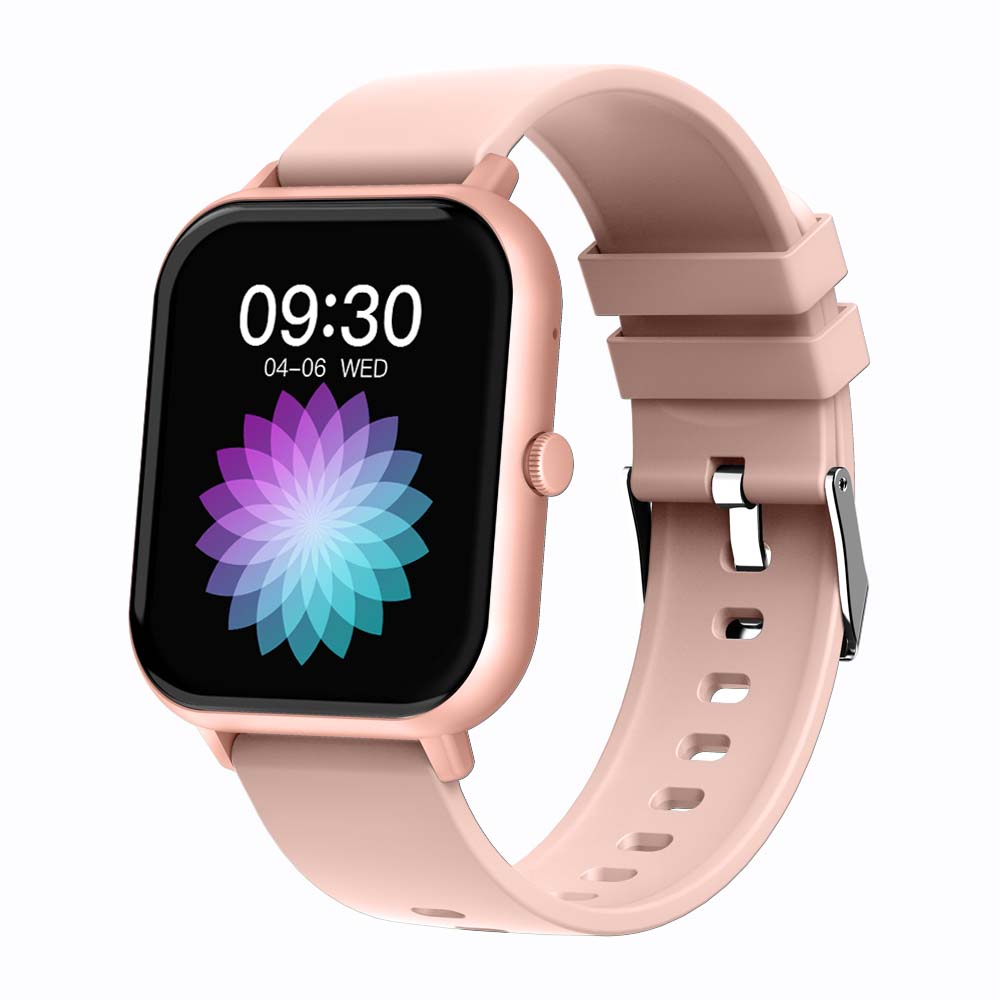 ZL54CJ Square Smartwatch Women BT Call Heart Rate Sport Mode Fitness Tracker Waterproof Smart Watch Men For IOS Android Pink 5 414b407a-1d0c-4679-b559-bfec2bcd0a9e Vendor 1