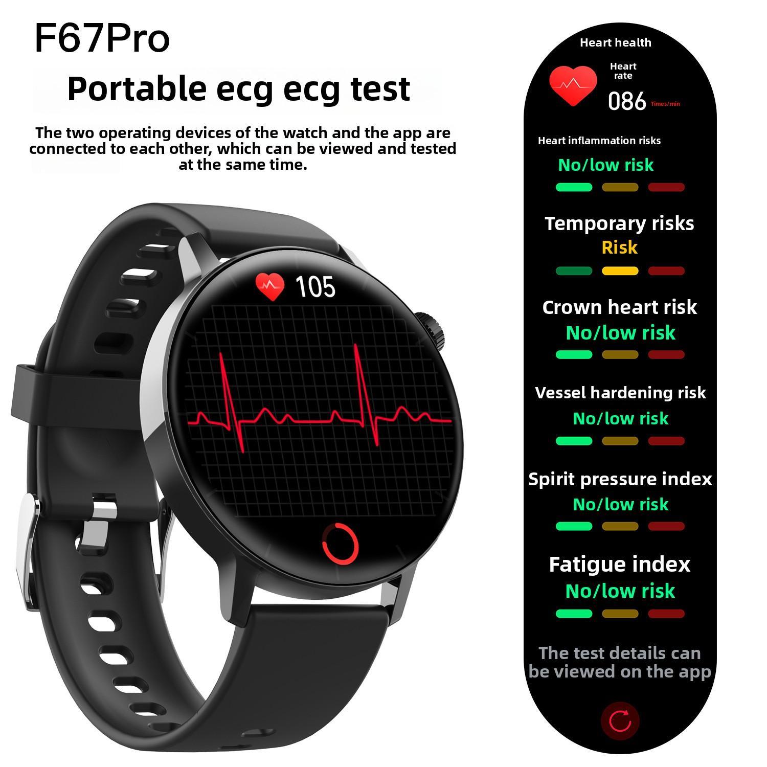Smart Watch Non-Invasive Blood Glucose Body Temperature Blood Pressure Blood Oxygen Automatic Measurement ECG Ppg Blood Lipid Health Manager 5 42d8e3b0-f89f-4372-979d-76029400f7f3 Vendor 1