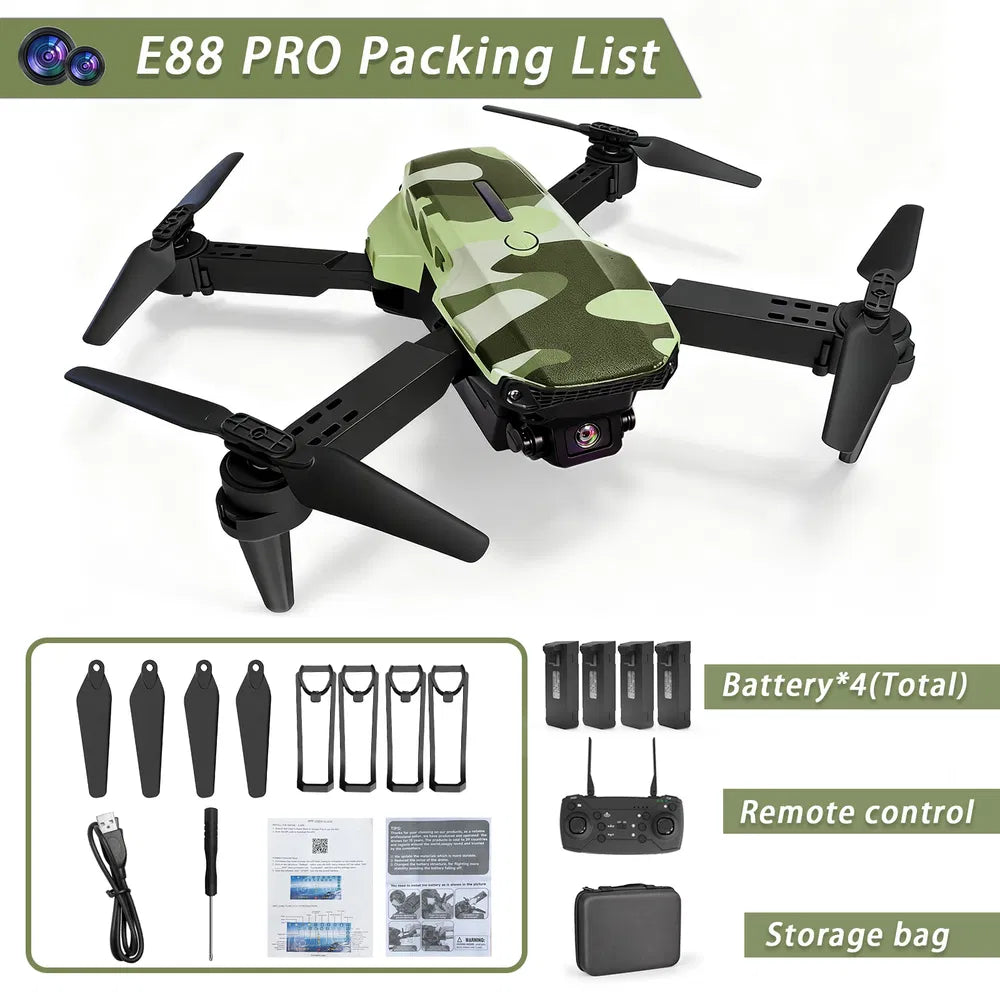 X8 Camouflage/ Dual-camera/ Triple-sensor/Children's Toy Remote-controlled Drone Fourbatteries 5 4f0920c2-a2d5-4b56-ad21-412da20291f7 Vendor 1
