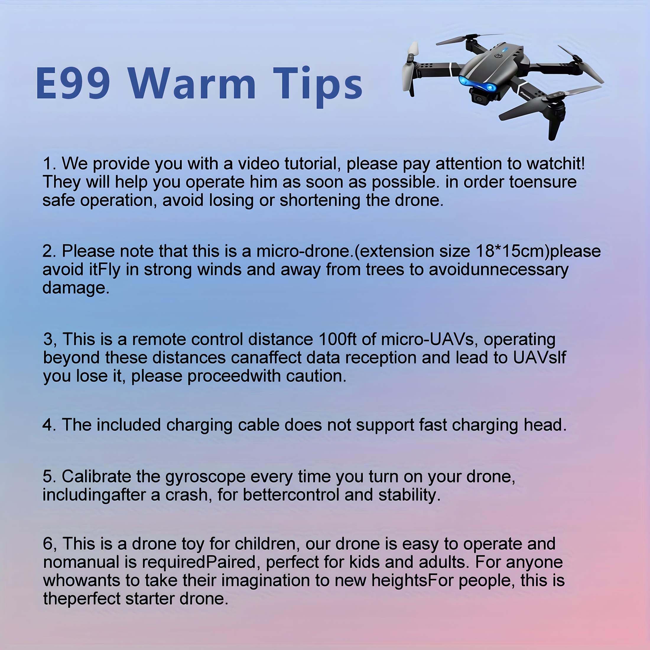 E99 Drone Quadcopter Dual Camera HD Aerial Photography Remote Control 5 5afac076-945d-4d67-8410-3d277fa17883 Vendor 1