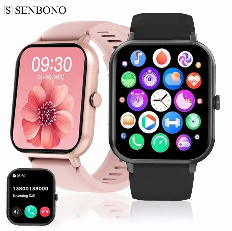 ZL54CJ Square Smartwatch Women BT Call Heart Rate Sport Mode Fitness Tracker Waterproof Smart Watch Men For IOS Android 5 5b2ae9bf-81d5-47b3-ac66-5f000351b191 Vendor 1