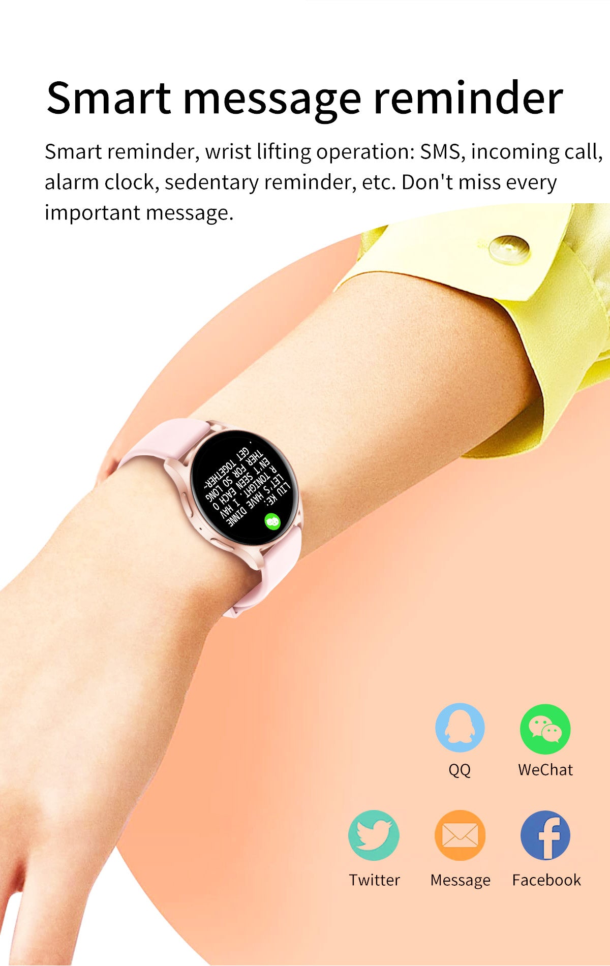 Trendy Smart Watch, Smart Watch For Men And Women, Make,answer Calls, Wireless Smart Watch, Fitness Tracker With Calorie Tracker, Pedometer, Text Notifications, Compatible With IPhone And Android, Per 5 5b740537-6f18-4f55-9587-7c53269bc3fc Vendor 1