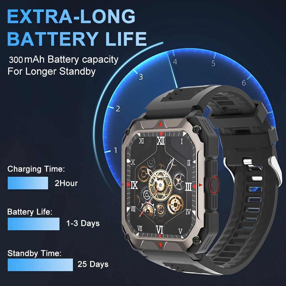 Men S Smart Watch Answer,make Calls, Wireless Calling Sports Smartwatch Fitness Tracker, With Multiple Sport Modes, Step Counter, Alarm, Compatible With IPhone And Android Phones 5 5bd4d59f-f62a-49f0-8d77-d79a6c5a82bb Vendor 1