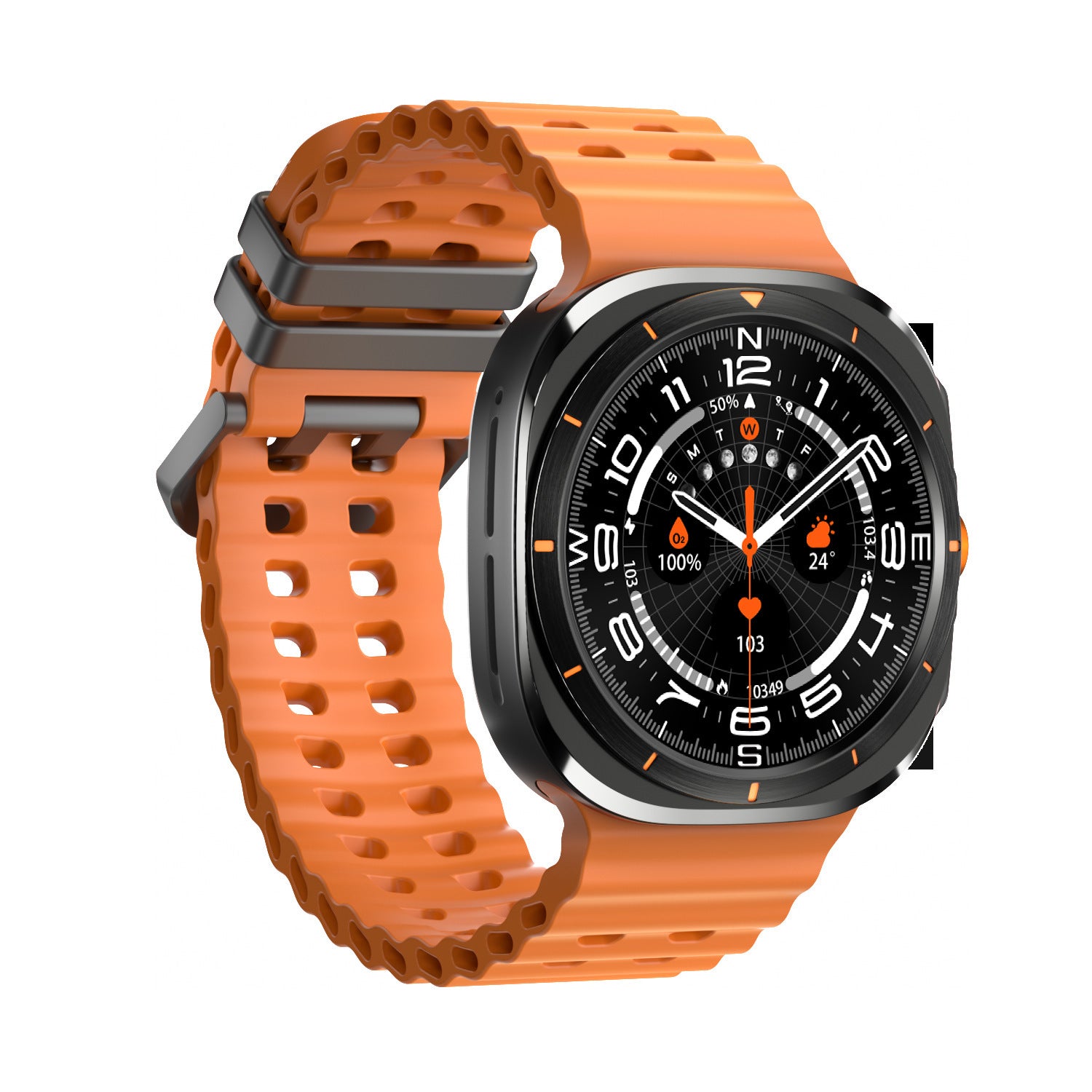 Smart Watch Bluetooth Calling Outdoor Black Orange Glue 0 69d83052-d8e4-46b1-82cf-17728b76cf24 Vendor 1