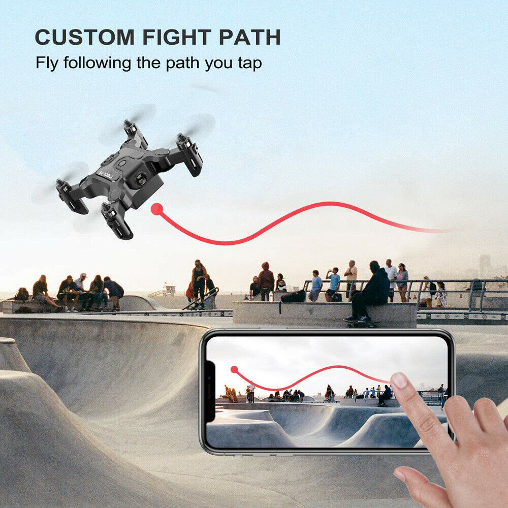 AU V2 Mini Drone Selfie WIFI FPV With HD Camera Foldable Arm RC Quadcopter Toy. 5 6e95db5f-0f38-4df7-9ecb-ff7c0358274f Vendor 1