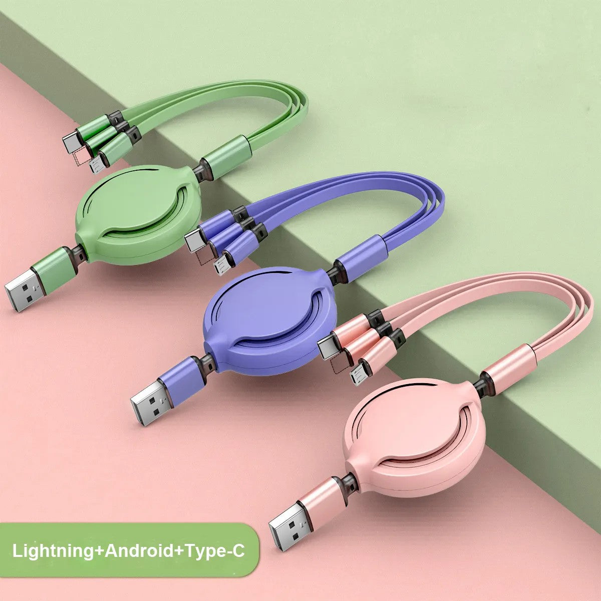 Three-in-one Mobile Phone Data Cable, Free Switching Of Interfaces, Multi-device Charging Is Super Convenient. 5 76aea207-0ce5-4cc5-b048-adba4c87c334 Vendor 1