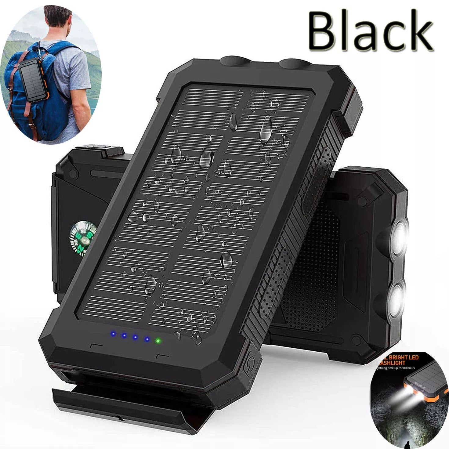 1O000000mAh Solar Power Bank Waterproof 2USB LED Battery Charger For Cell Phone 5 81298c83-3840-4483-aee4-b70ecde37927 Vendor 1