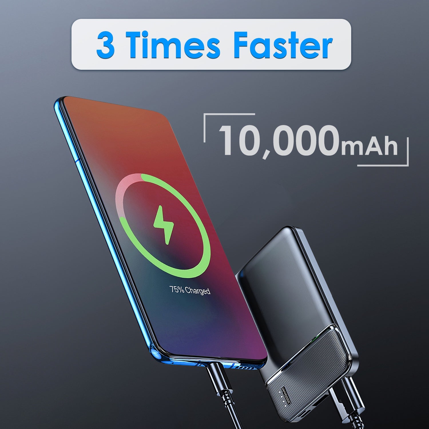 1Pc 30000mAh 20000mAh 1W MAh Fast Charging Power Bank With 1 USB Cable Fit For IOS Phone 15 14 13 And More 5 930cbdf3-ae1e-4cda-9e02-99f32d53cd5e Vendor 1