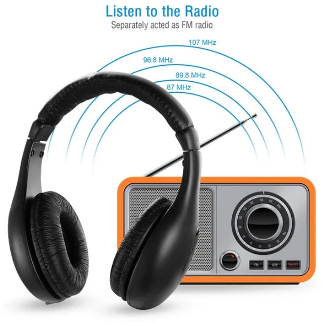 Wireless RF Headphones HiFi Over Ear Headsets RF Transmitter Receiver 5 972a3b0a-c4d0-4bdb-9806-d68428e07336 Vendor 1