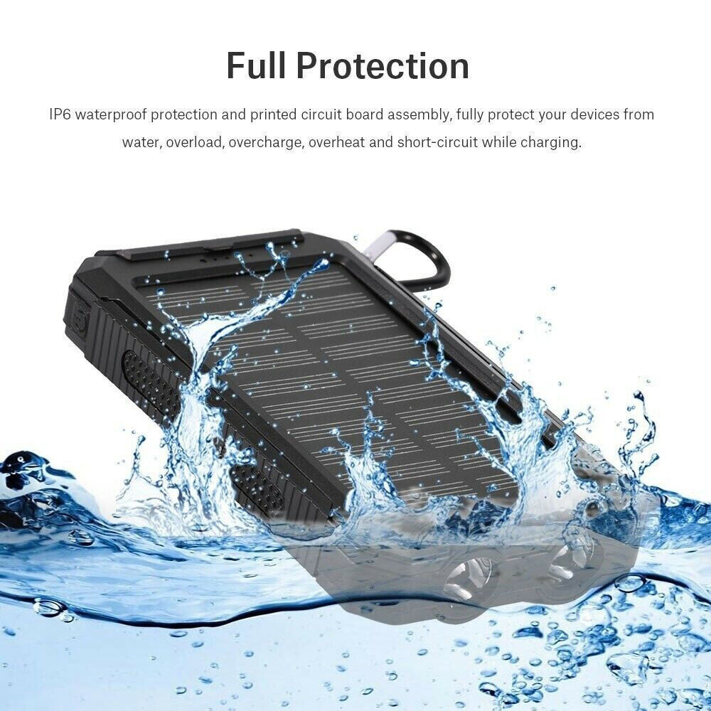 1O000000mAh Solar Power Bank Waterproof 2USB LED Battery Charger For Cell Phone 5 a6ea6234-3115-4581-b931-6d0069f0c3f4 Vendor 1