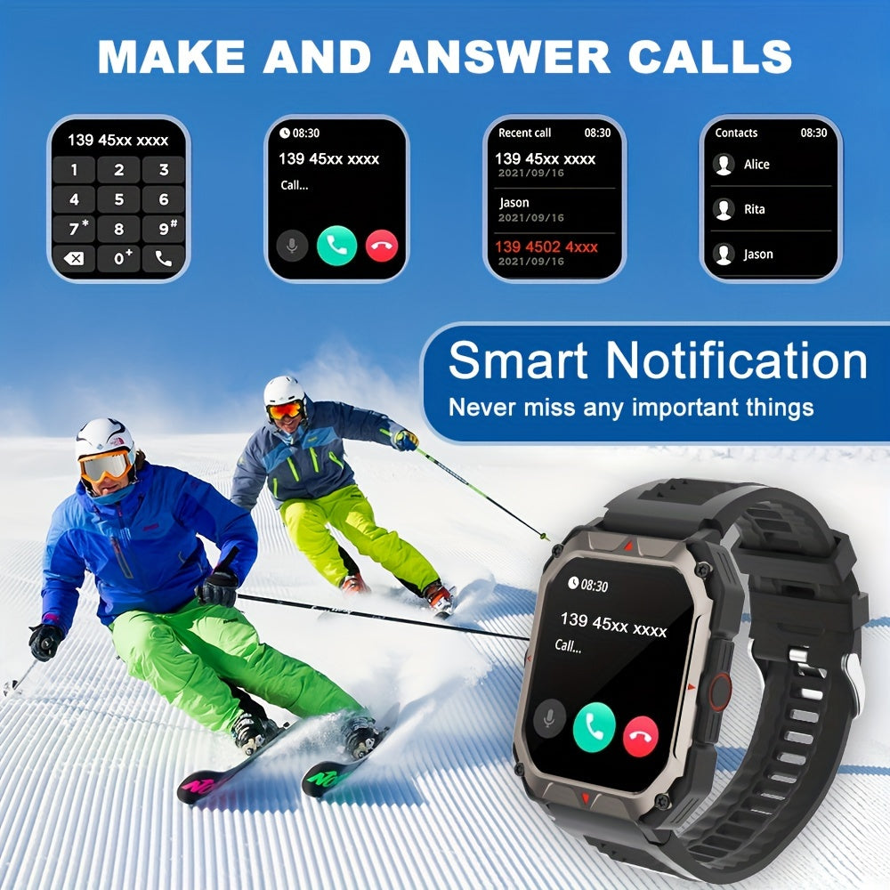 Men S Smart Watch Answer,make Calls, Wireless Calling Sports Smartwatch Fitness Tracker, With Multiple Sport Modes, Step Counter, Alarm, Compatible With IPhone And Android Phones 5 a74b9b61-174e-47b5-bc13-76c9856a9542 Vendor 1