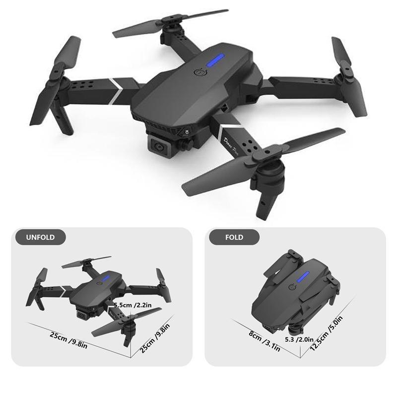 E88 Remote-controlled Drone Toy Black 5 b5c7fdcb-7026-4ed4-98aa-784eac244e03 Vendor 1