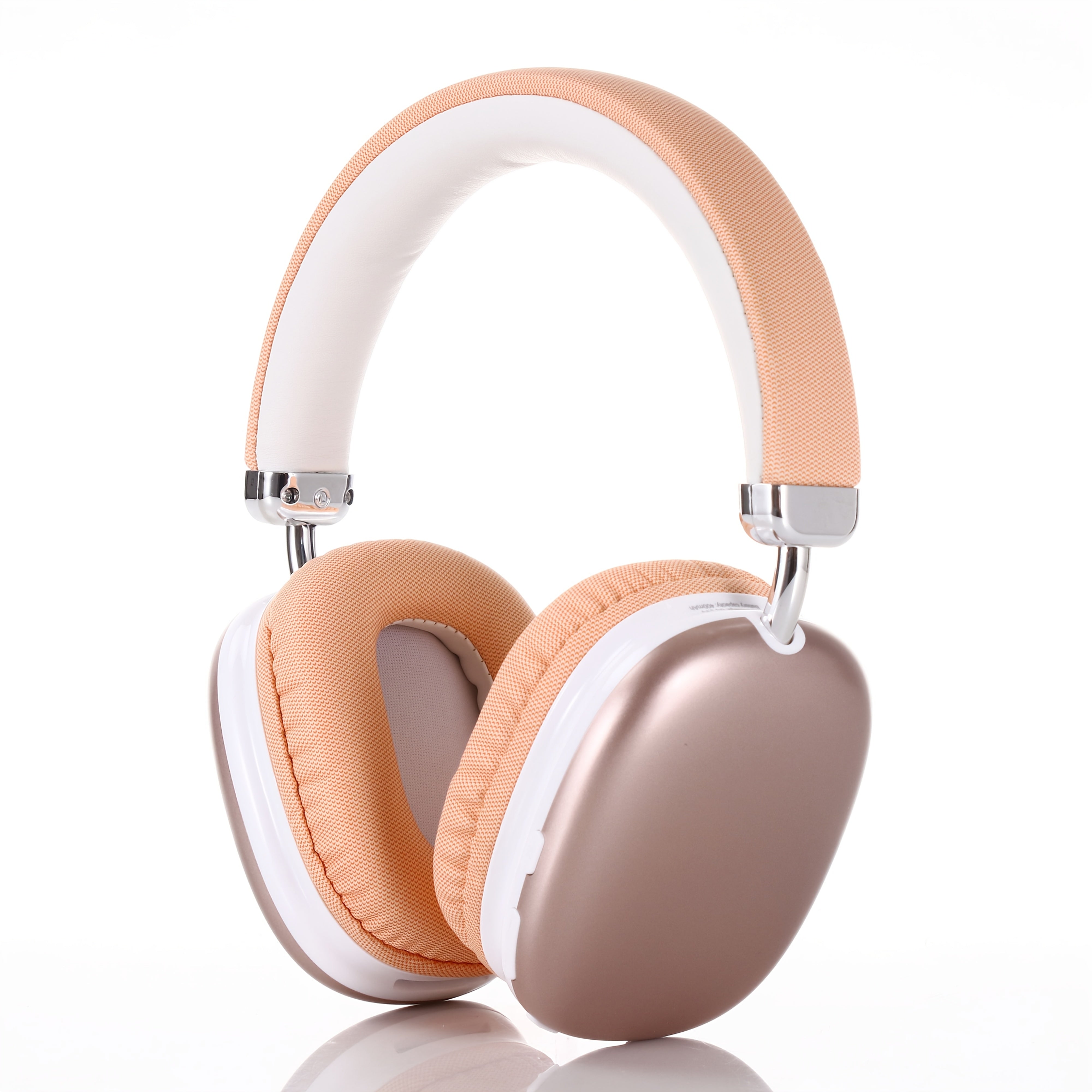 This Bluetooth Headset With A Microphone Offers A 40-hour Playback Time. It Is Retractable, Has High-quality Sound, And Features Soft Memory Ear Cups With Button Control. It Is Suitable For Music Tangerine 5 b68750d2-b0e6-4a72-b527-fdc7e33e395e Vendor 1
