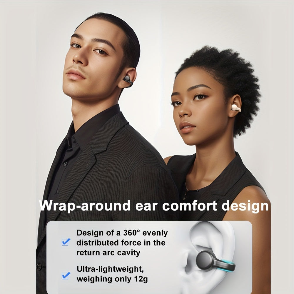 Wireless Open-back Headphones, Bluetooth Clip-on Earbuds, Sports Headphones, Ultra-lonoBattery Life, Unisex, Suitable For Everyday Wear, Christmas Gift, Birthday Gift. 5 c08152e7-5e35-4d2d-90da-affa0a08c934 Vendor 1