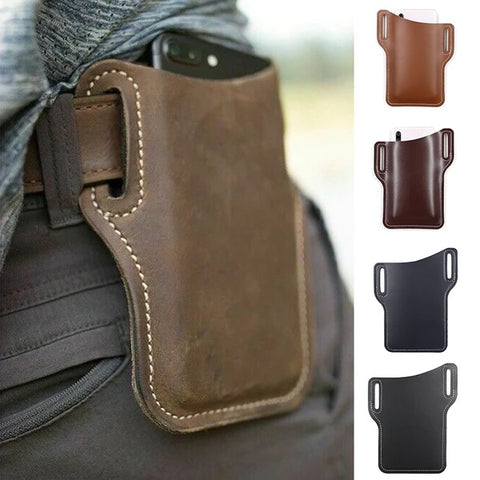 Men Cell Phone Belt Pack Bag Loop Waist Holster Pouch Case Leather Wallet Cover 5 2c53d6c5-bd55-4413-b2ac-e6f4775a1020 Vendor 1