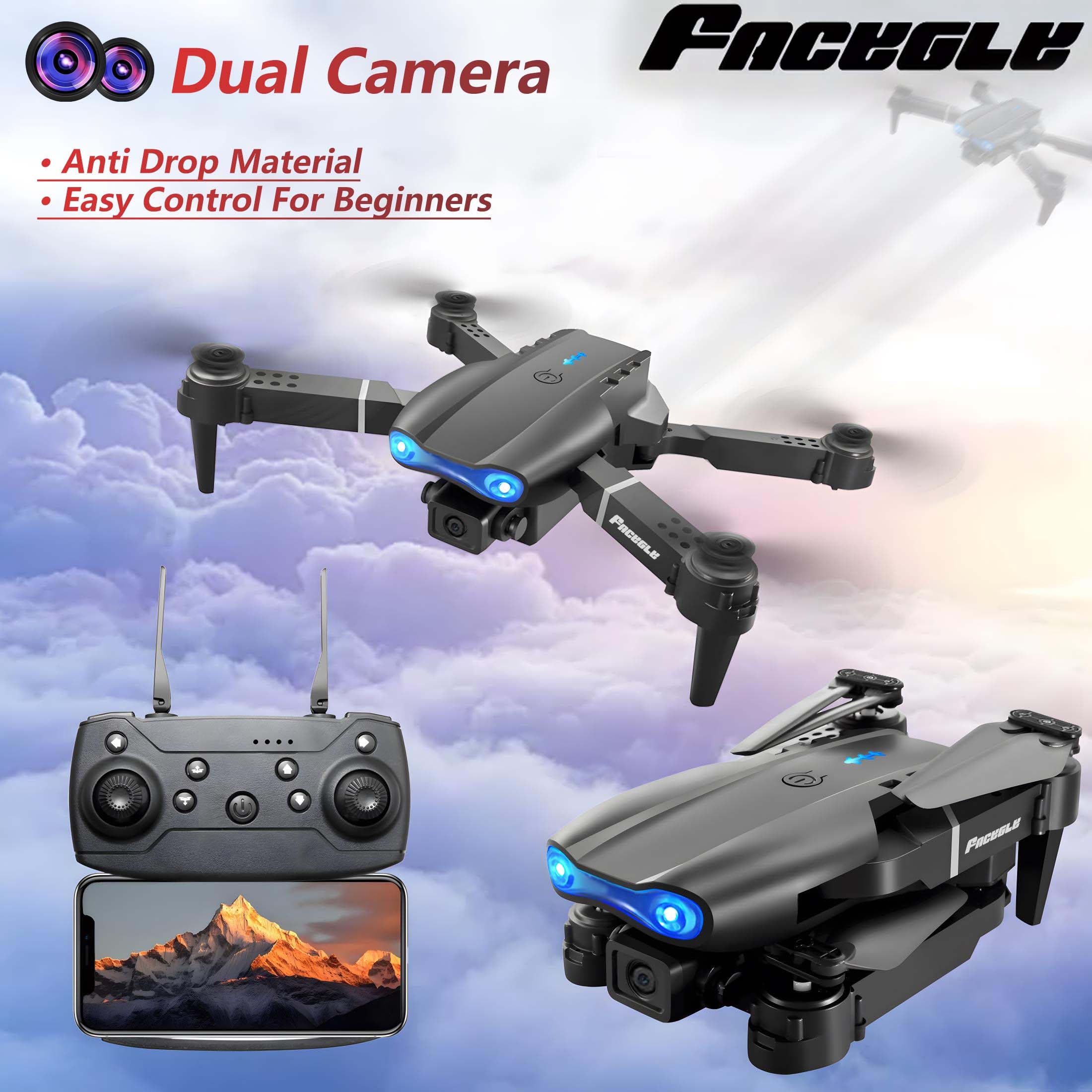 E99 Drone Quadcopter Dual Camera HD Aerial Photography Remote Control 5 c6dd323f-ade0-44c2-a3a7-a56a825eb430 Vendor 1