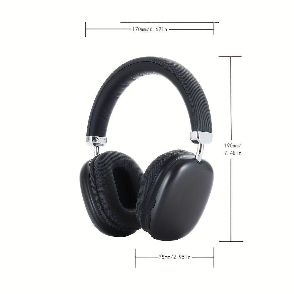 This Bluetooth Headset With A Microphone Offers A 40-hour Playback Time. It Is Retractable, Has High-quality Sound, And Features Soft Memory Ear Cups With Button Control. It Is Suitable For Music 5 ce9ded60-92ee-4ad8-b253-53c6491ff65d Vendor 1