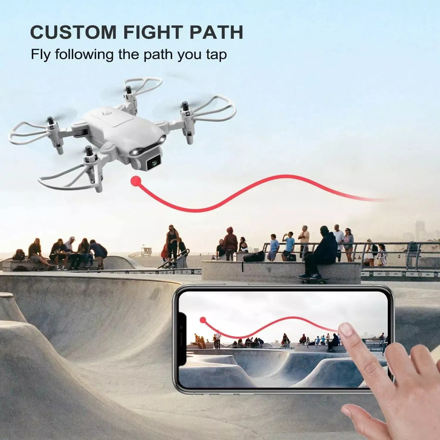 V9 Mini Drone For Kids Adults 720P HD FPV Camera, Foldable RC Quadcopter For Boys Girls With Altitude Hold, Headless Mode,Logistics Is Randomly Sent By UPS,USPS,FEDEX,Amazon Logistics. 5 d48cc743-9aa4-4bb5-9b85-695a381acd91 Vendor 1