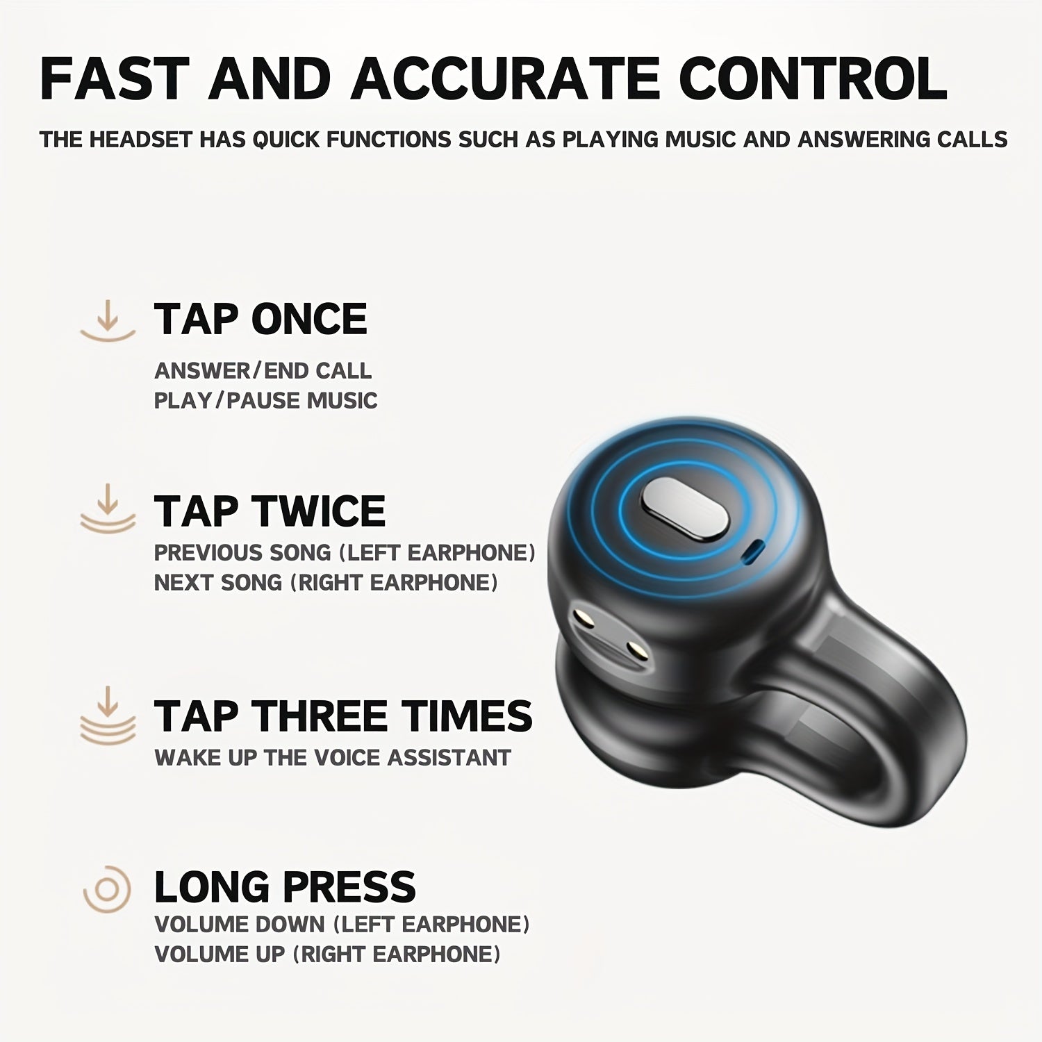 Wireless Open-back Headphones, Bluetooth Clip-on Earbuds, Sports Headphones, Ultra-lonoBattery Life, Unisex, Suitable For Everyday Wear, Christmas Gift, Birthday Gift. 5 ded76668-9e05-4289-9fa3-bebb36f5c7f8 Vendor 1