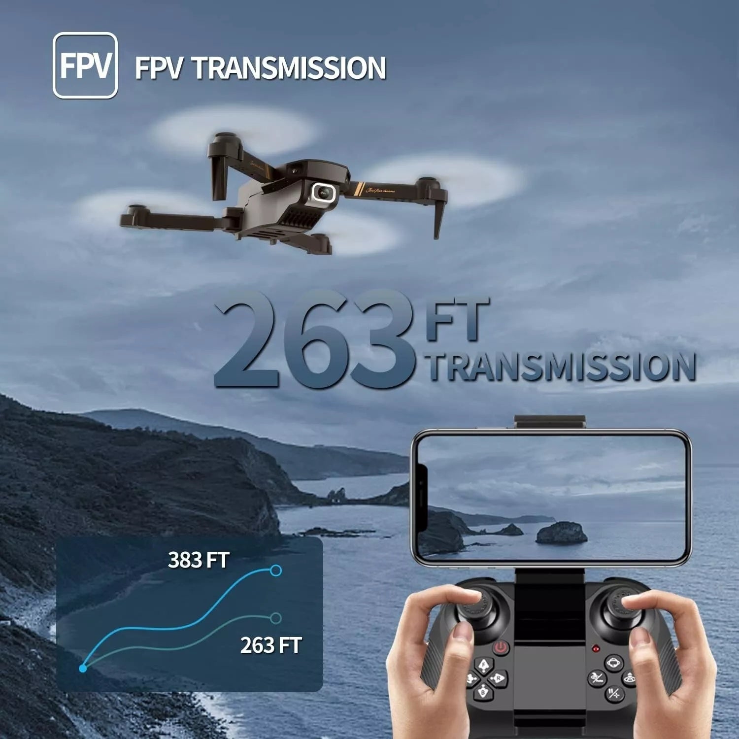 V4 Foldable Mini Drone With Camera 4K 1080P HD Drone ,3 Batteries,Drones For Adults Kids,Remote-controlled Quadcopter,Logistics Is Randomly Sent By UPS,USPS, 5 dfc73d13-9f45-48a7-af93-e84ce5dc95cb Vendor 1