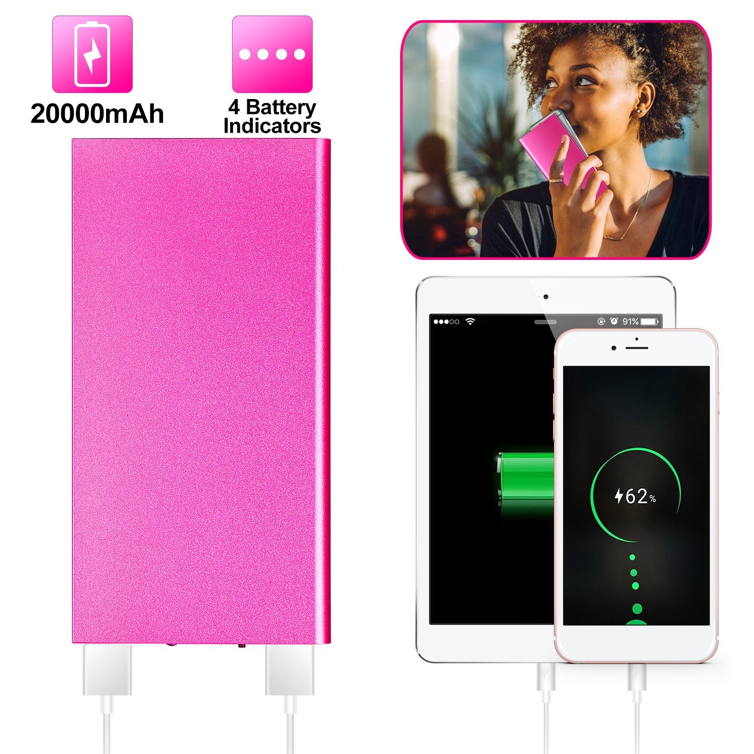 20000mAh Power Bank Ultra-thin External Battery Pack Phone Charger Dual USB Port 5 e86a44b1-6203-4505-964e-7cf8f09028db Vendor 1