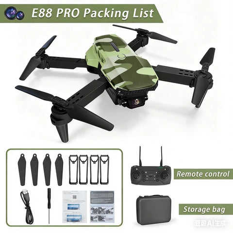 X8 Camouflage/ Dual-camera/ Triple-sensor/Children's Toy Remote-controlled Drone 5 5ac3035b-29b0-4a61-b146-55c2cb034edd Vendor 1